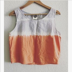 All About Eve Tye dye crop tank sz: AUS 10/ US S